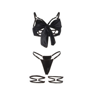 Subblime Sets-955205 BH-Set einstellbar Schwarz, L/XL · Spicy Dessous & Bodystockings (Bild 8)