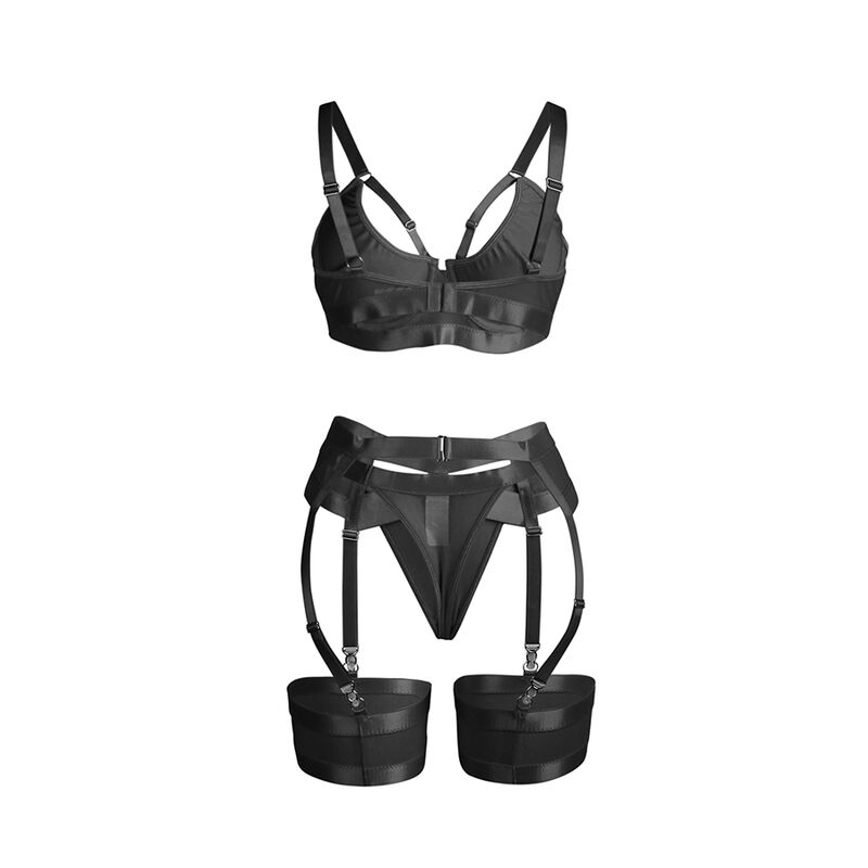 Subblime Sets-955243 Set BH Bondage Schwarz mit L/XL-Karton · Spicy Dessous & Bodystockings (Bild 5)