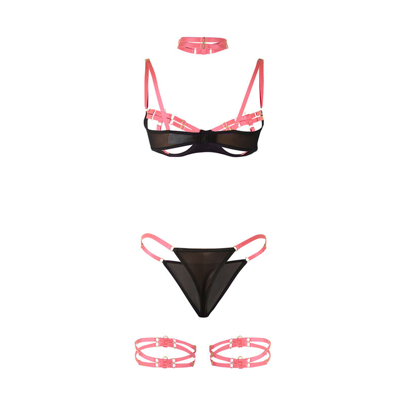 Subblime Sets-955298 Set BH und Slip mit Halskette und Details · Spicy Dessous & Bodystockings (Bild 6)