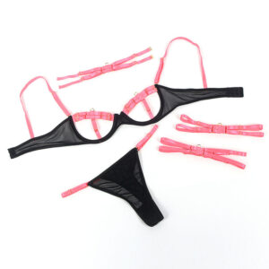 Subblime Sets-955298 Set BH und Slip mit Halskette und Details · Spicy Dessous & Bodystockings (Bild 7)