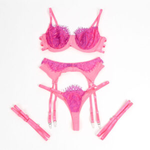 Subblime Sets-955366 Set BH mit Spitze Eyelash und Strumpfhalter · Spicy Dessous & Bodystockings (Bild 8)