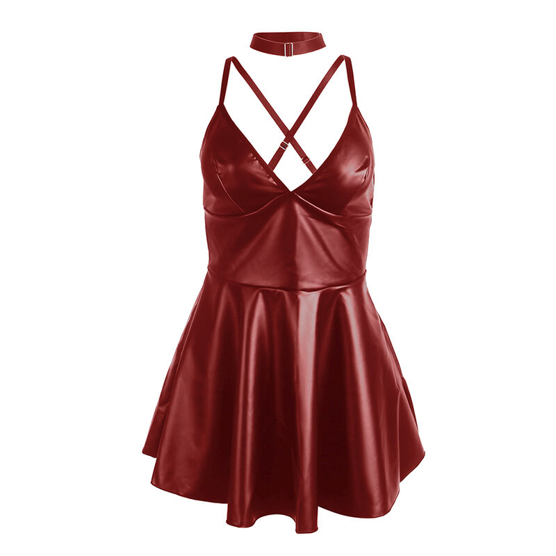 Subblime Dresses-955397 Anzug mit Bratelle Burgund mit Finishing · Spicy Dessous & Bodystockings (Bild 5)