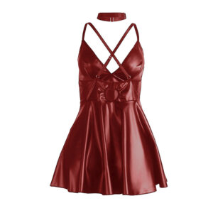 Subblime Dresses-955403 Anzug mit Brettelle Burgund und Accenti · Spicy Dessous & Bodystockings (Bild 6)