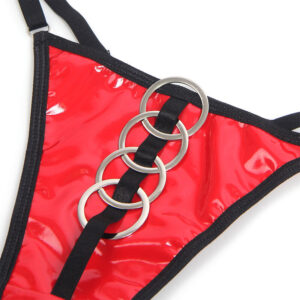 Subblime Sets-955533 Set BH und Slip aus ökologischem Leder · Spicy Dessous & Bodystockings (Bild 9)