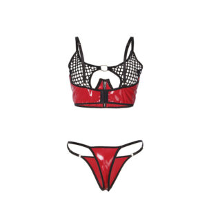 Subblime Sets-955533 Set BH und Slip aus ökologischem Leder · Spicy Dessous & Bodystockings (Bild 7)