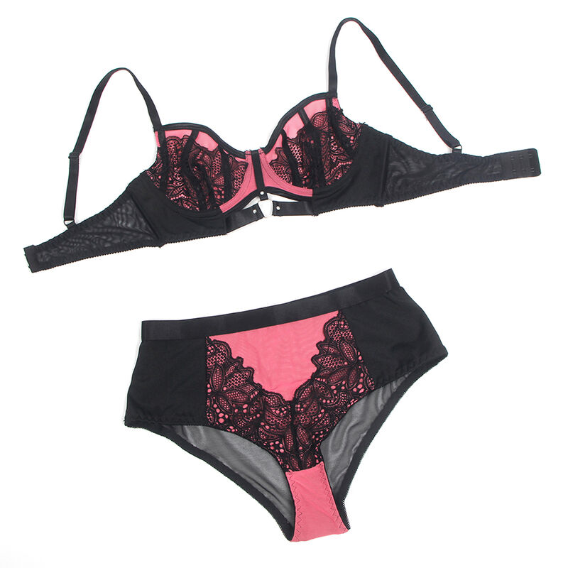 Subblime Sets-955571 Set BH mit Reißverschluss aus lackiertem Leder · Spicy Dessous & Bodystockings (Bild 5)