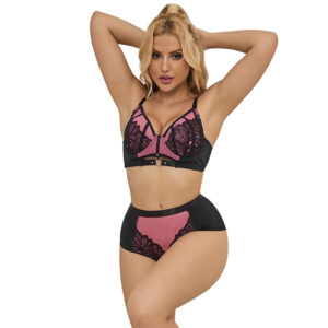 Subblime Sets-955588 BH-Set Rosa aus Spitze und Mesh
