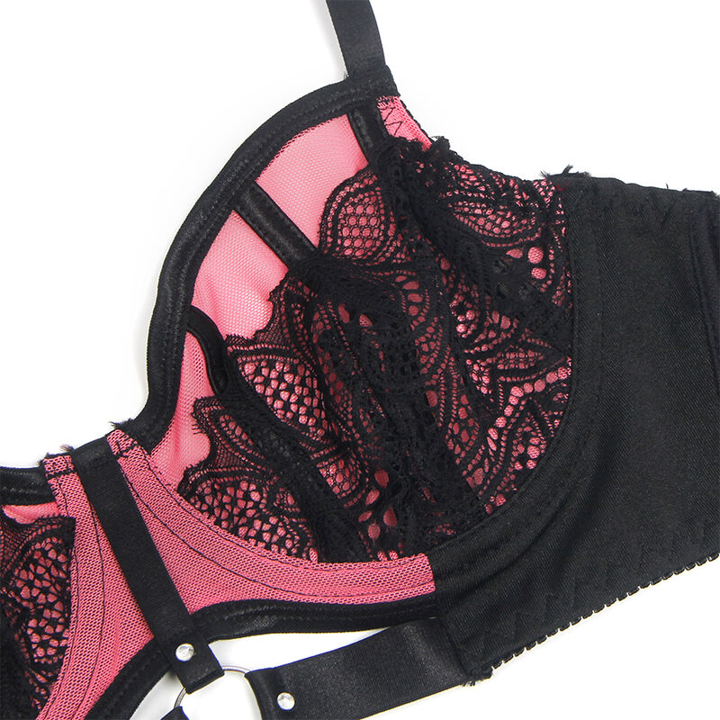 Subblime Sets-955588 Set BH Rosa in Spitze und Mesh · Spicy Dessous & Bodystockings (Bild 8)