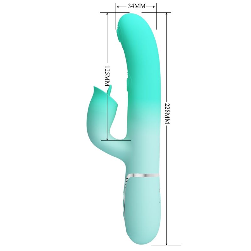 High Tech-Gigi Rabbit Vibrator Multifunktion Aqua · Vibratoren (Bild 9)