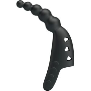 Fun Toys-Jordin Fingervibrator 10 Vibrationsstufen Schwarz-Silikon, 10