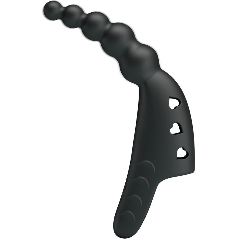 Fun Toys-Jordin Finger Vibrator 10 Schwarz-Silikon-Vibrationen, 10 · Vibratoren