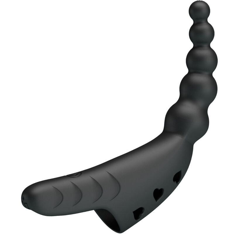 Fun Toys-Jordin Finger Vibrator 10 Schwarz-Silikon-Vibrationen, 10 · Vibratoren (Bild 2)