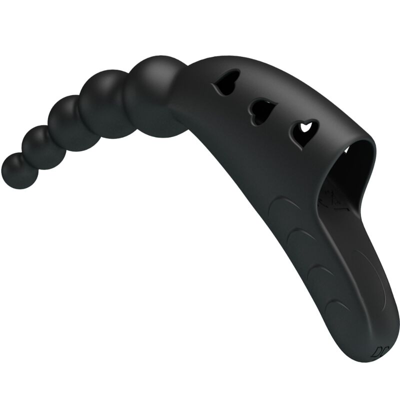 Fun Toys-Jordin Finger Vibrator 10 Schwarz-Silikon-Vibrationen, 10 · Vibratoren (Bild 5)