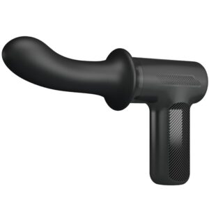 High Tech-Dj Doctor Masager 5 Einstellungen Schwarz-Silikon, 5 Geschwindigkeiten, USB · Vibratoren (Bild 8)