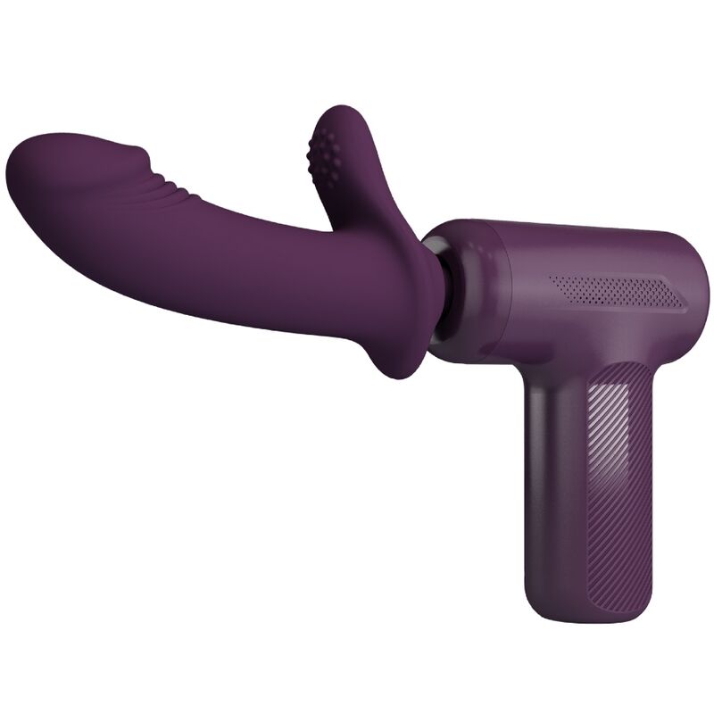 High Tech-Dj Scholar Massagegerät 5 Lila-Silikon-Einstellungen, 5 · Vibratoren (Bild 4)