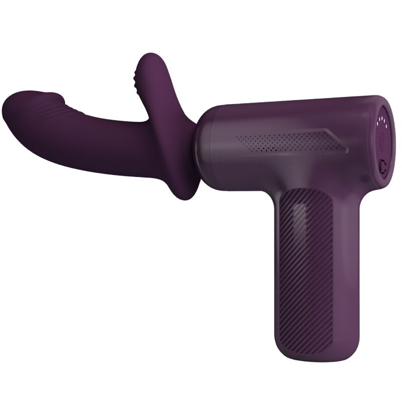 High Tech-Dj Scholar Massagegerät 5 Lila-Silikon-Einstellungen, 5 · Vibratoren (Bild 8)