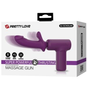 High Tech-Dj Scholar Massagegerät 5 Lila-Silikon-Einstellungen, 5 · Vibratoren (Bild 9)