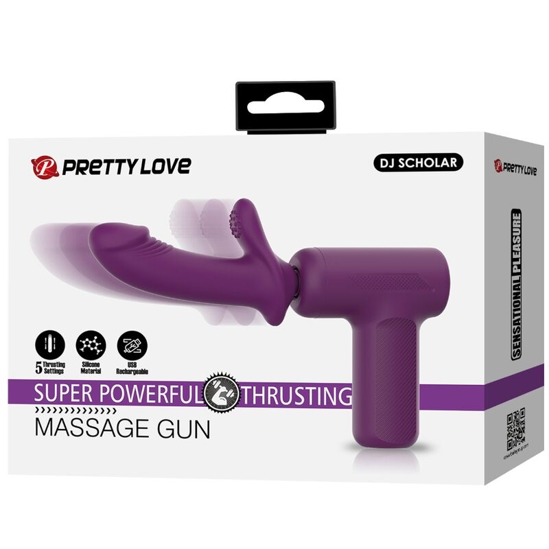 High Tech-Dj Scholar Massagegerät 5 Lila-Silikon-Einstellungen, 5 · Vibratoren (Bild 9)