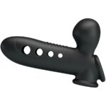 For Him-Crane Penishülle mit Airbag Schwarz-Silikon · Sextoys