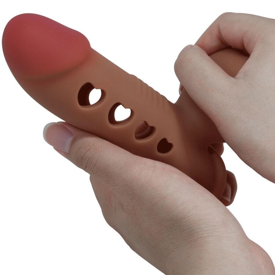 For Him-Tyronn Penishülle mit Airbag-Silikon, Wasserdicht · Sextoys (Bild 6)