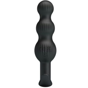 Anal Toys-Sidney Vibrator Anal 10 Vibrationen, Schwarz-Silikon, 10 · Vibratoren (Bild 7)