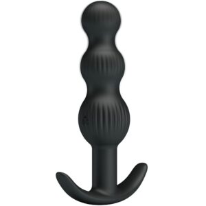 Anal Toys-Sidney Vibrator Anal 10 Vibrationen, Schwarz-Silikon, 10 · Vibratoren (Bild 9)