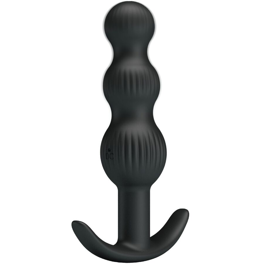 Anal Toys-Sidney Vibrator Anal 10 Vibrationen, Schwarz-Silikon, 10 · Vibratoren (Bild 9)