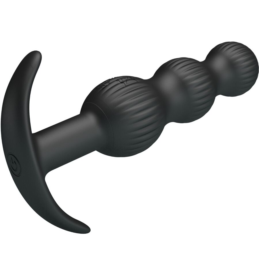 Anal Toys-Sidney Vibrator Anal 10 Vibrationen, Schwarz-Silikon, 10 · Vibratoren (Bild 10)