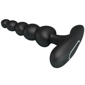 Anal Toys-Koran Vibrator Anal 10 Schwarz-Silikon-Vibrationen, 10 · Vibratoren (Bild 7)