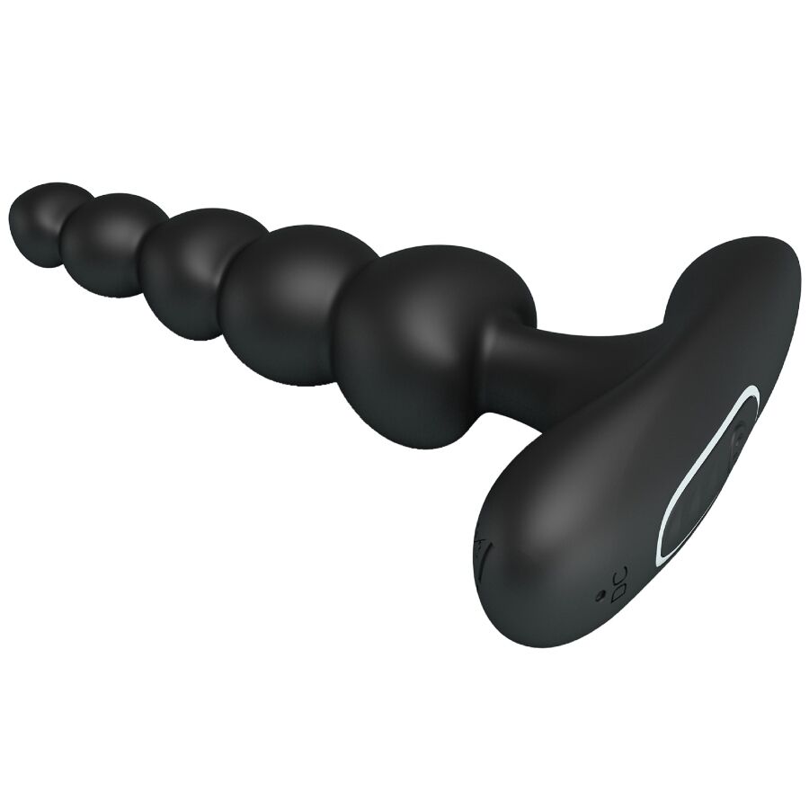 Anal Toys-Koran Vibrator Anal 10 Schwarz-Silikon-Vibrationen, 10 · Vibratoren (Bild 7)