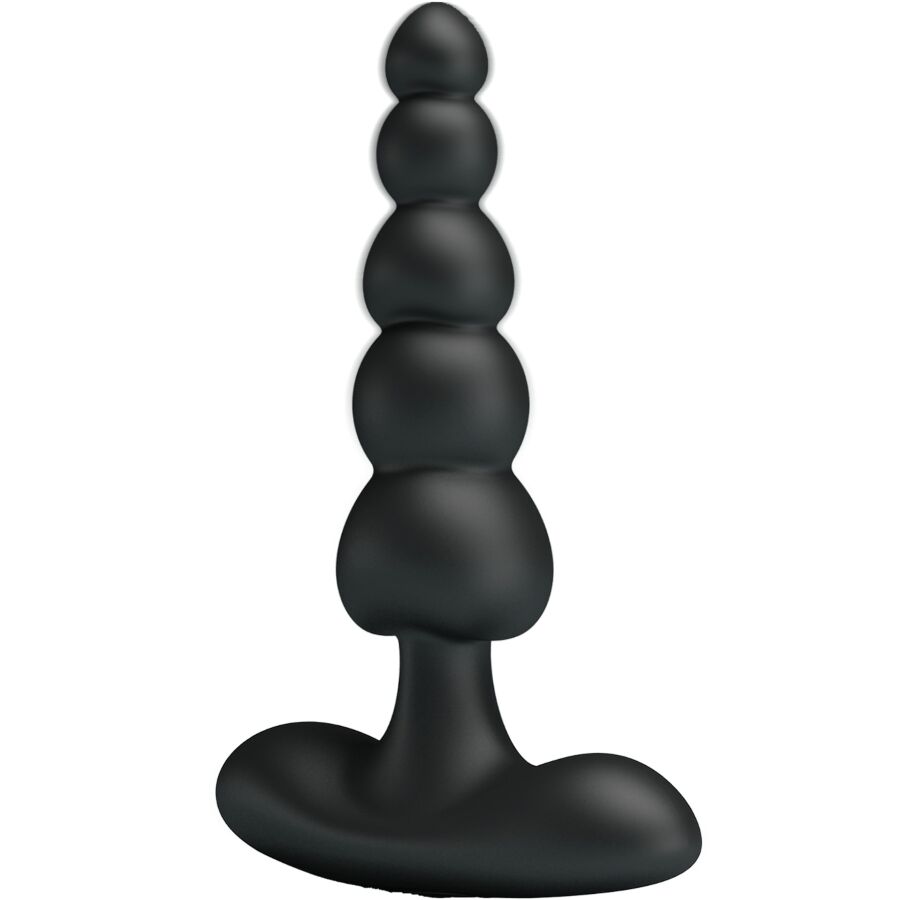 Anal Toys-Koran Vibrator Anal 10 Schwarz-Silikon-Vibrationen, 10 · Vibratoren (Bild 8)
