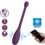 App Series-Leviathan Vibrator Über App, Lila-Silikon kontrolliert · Vibratoren
