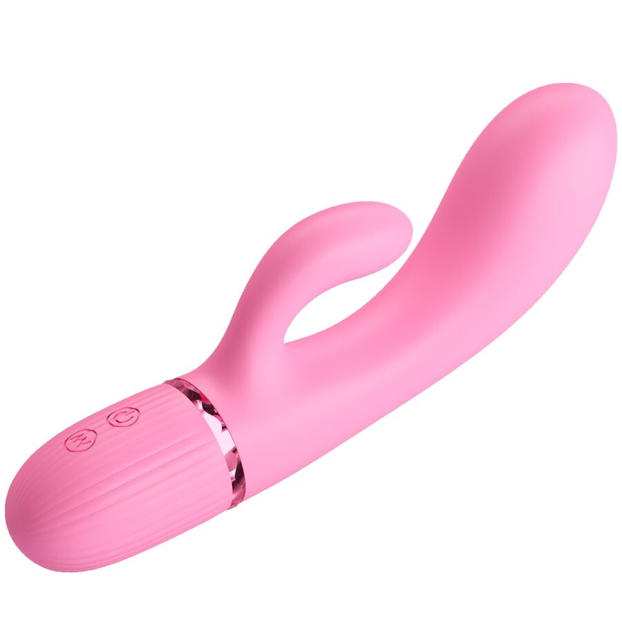 High Tech-Marski Rabbit Vibrator & G-Spot Rosa-Silikon, 10 Geschwindigkeiten · Vibratoren (Bild 6)