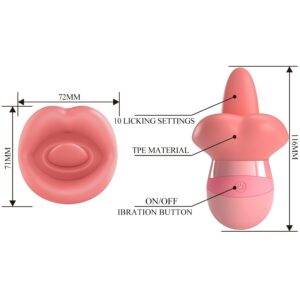 High Tech-Kylee Stimulator für Klitoris Typ Sprache, 10 Modi · Vibratoren (Bild 8)