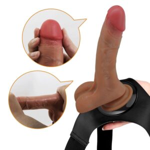 Harness Collection-Harness Universal Typ Slip mit Dildo Vibrator und · Strap-on & Harness (Bild 8)