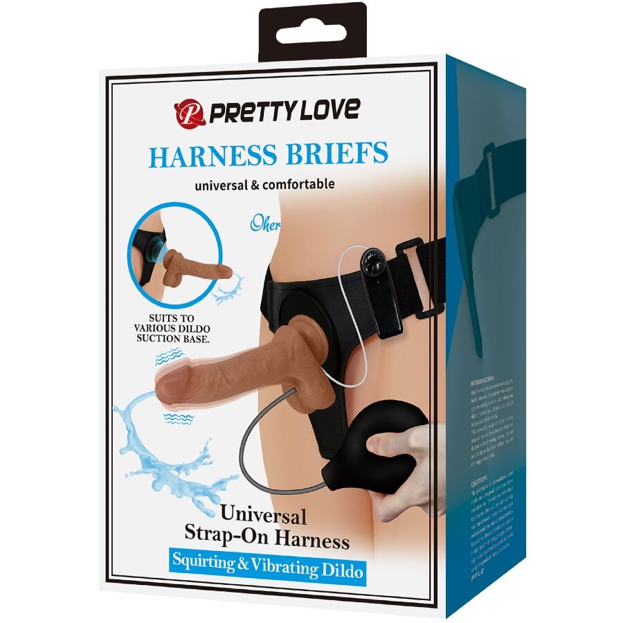 Harness Collection-Harness Universal Typ Slip mit Dildo Vibrator und · Strap-on & Harness (Bild 7)