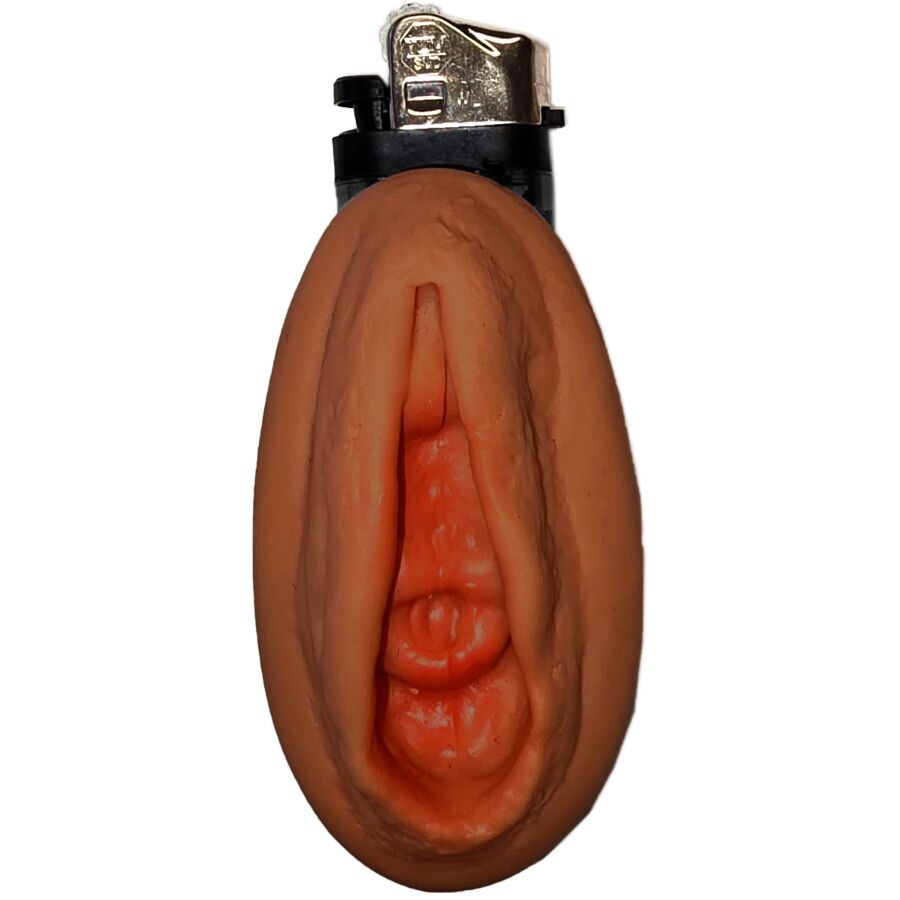 Diablo Picante-Vagina-förmiges Feuerzeug, Wiederaufladbar · Spiele & Geschenke (Bild 2)