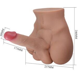 Crazy Bull-Rhyne Back Masturbator Realistic Natural-TPE, Wasserdicht · Sextoys (Bild 7)