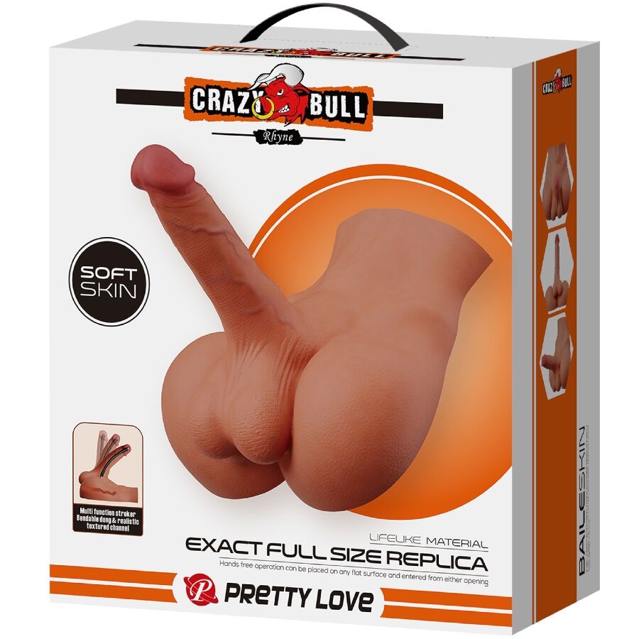 Crazy Bull-Rhyne Back Masturbator Realistic Natural-TPE, Wasserdicht · Sextoys (Bild 9)