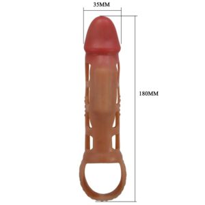 For Him-Preston Penishülle Vibrator für Penis 18 cm-TPR · Sextoys (Bild 6)