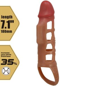 For Him-Preston Penishülle Vibrator für Penis 18 cm-TPR · Sextoys (Bild 7)