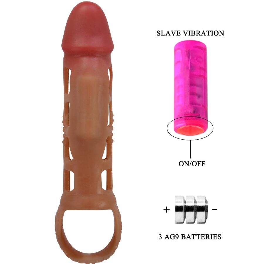 For Him-Preston Penishülle Vibrator für Penis 18 cm-TPR · Sextoys (Bild 8)
