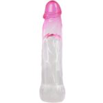 For Him-Nero Realistic Penishülle Penisverlängerung 6 cm, Rosa-TPR · Sextoys