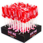 Secretplay Cosmetic-Display Sortiment Lutscher Penis Erdbeeren, 40 · Süßigkeiten & Geschenke