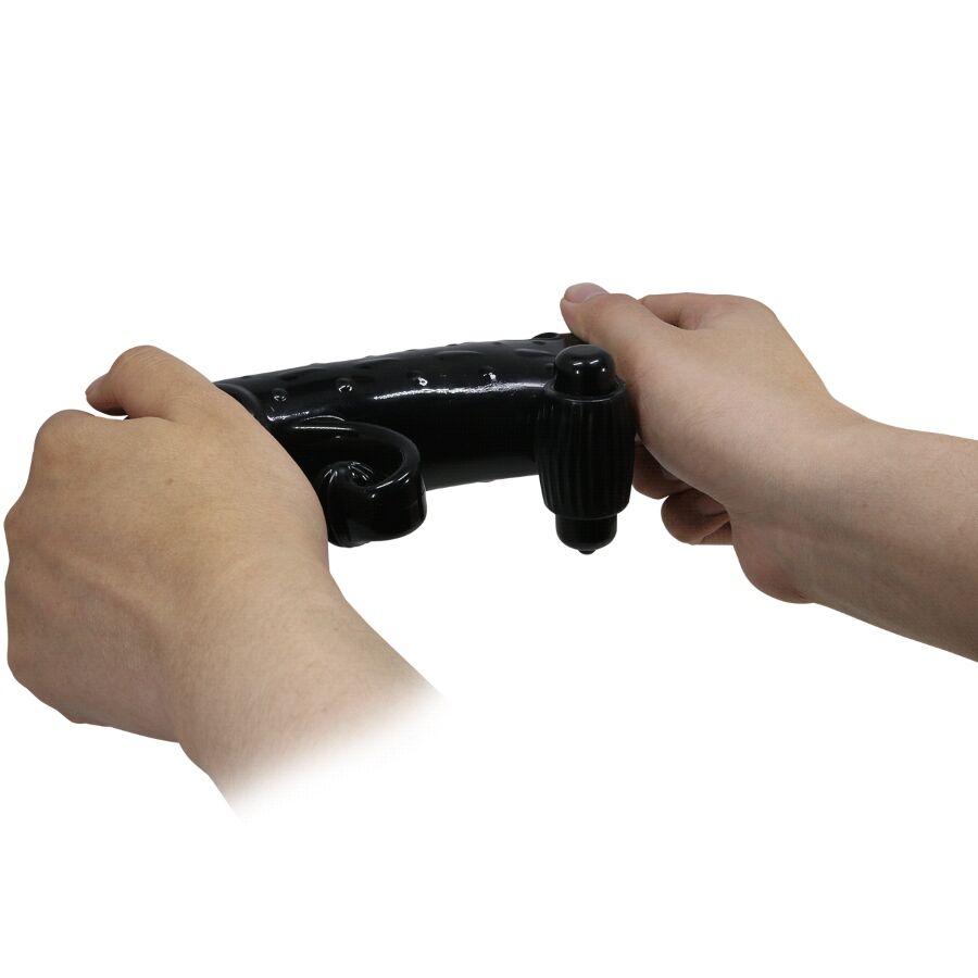 Romance-Penishülle Vibration für Schwarz-TPE Penis · Sextoys (Bild 5)