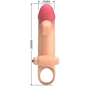 Romance-Penishülle Vibrierend für natürliche Penis-TPE · Sextoys (Bild 8)