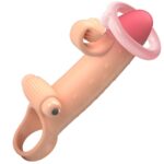 Romance-Penishülle Vibrierend für natürliche Penis-TPE · Sextoys
