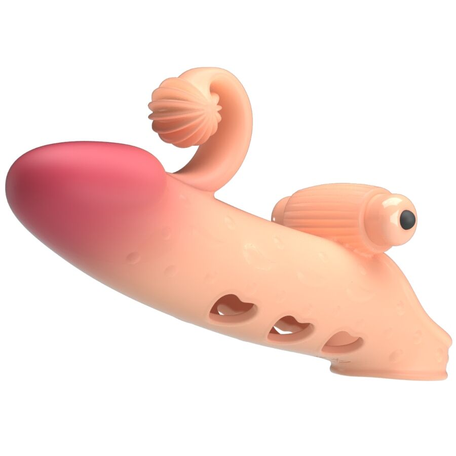 Romance-Penishülle Vibrierend für natürliche Penis-TPE · Sextoys (Bild 5)