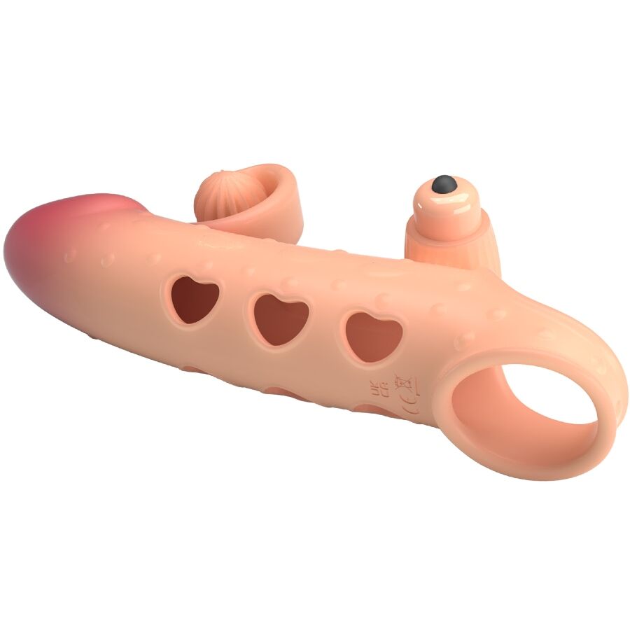 Romance-Penishülle Vibrierend für natürliche Penis-TPE · Sextoys (Bild 4)