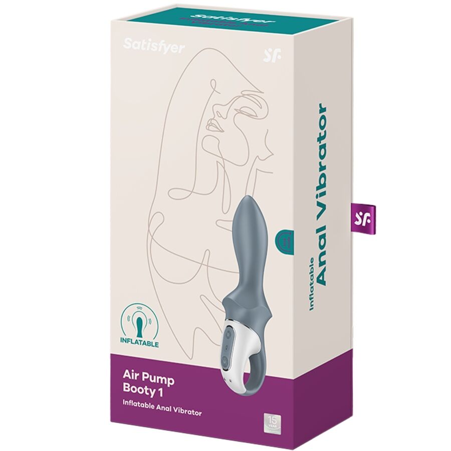 Satisfyer Vibrator-Air Pump Booty 1 Vibrator anal aufblasbar · Sextoys (Bild 6)